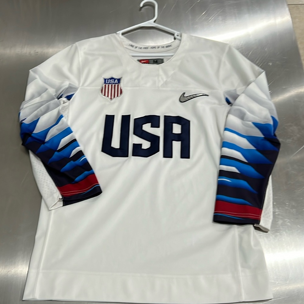 Team USA Hockey Jersey Nike M